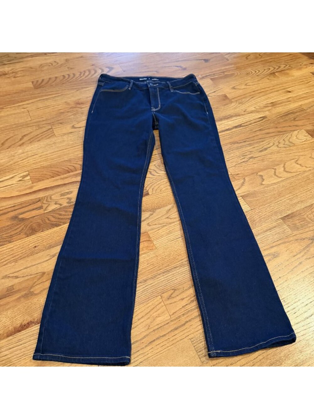 Old Navy Womens Midrise Wow Boot Cut Jeans Size 8
